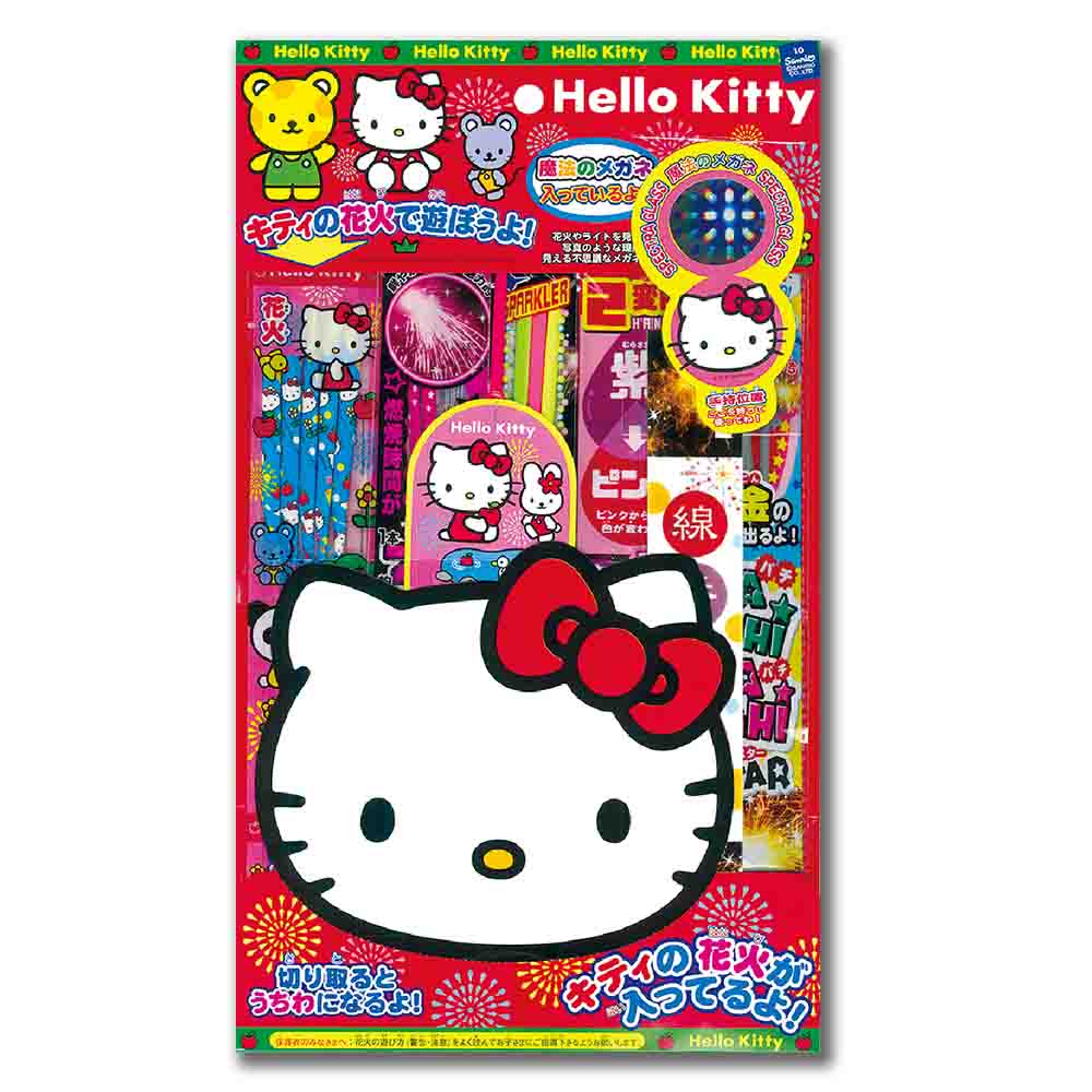 KT-70 ハローキティ花火セット No700 ※数量限定 | 台紙タイプ | e