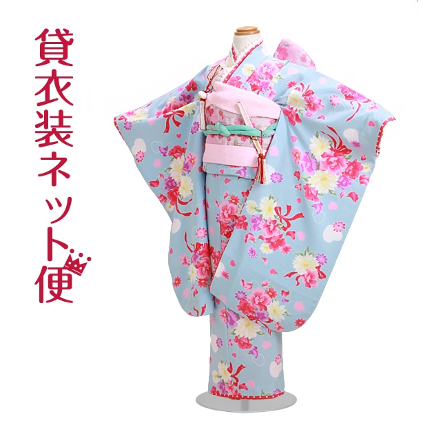 松田聖子】七五三 レンタル 女の子/5～7歳 七五三着物 7歳 七五三着物7