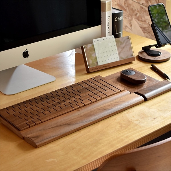 Full Ki-Board Wireless」無機質なパソコン周りに温もりをプラスする