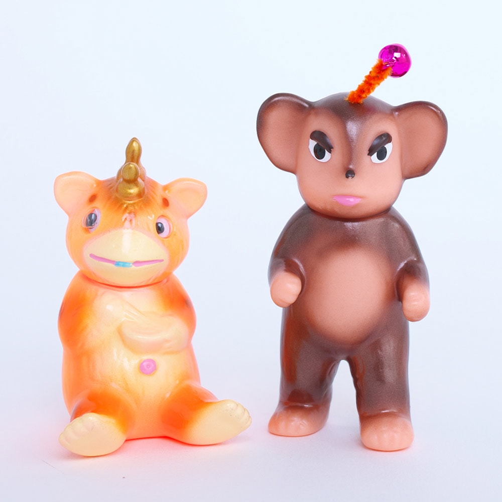 ソフビ】【U.S.TOYS】ブースカ・チャメゴンセット/USTOYS ユーエス