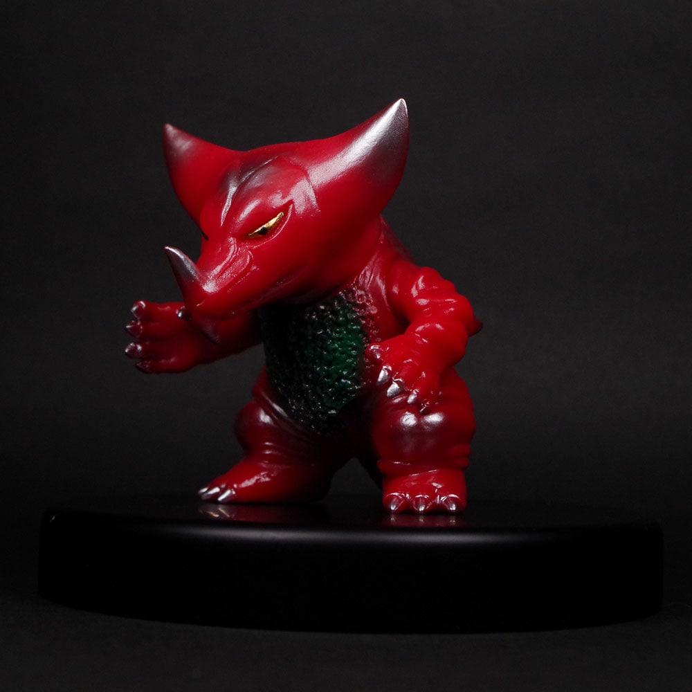 ソフビ】【シカルナ工房】ゴモラCUBE(レトロカラー)/Siccaluna