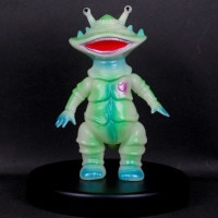 ソフビ】【ブルマァク】リトルカネゴン（乳白色グリーン）｜墓場の画廊