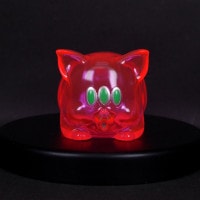 ソフビ/ART JUNKIE アートジャンキー/ちびカームキャット/シルバー