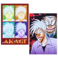 天・アカギ/ブラインド缶バッジ全12種(単品販売)｜墓場の画廊ONLINE STORE