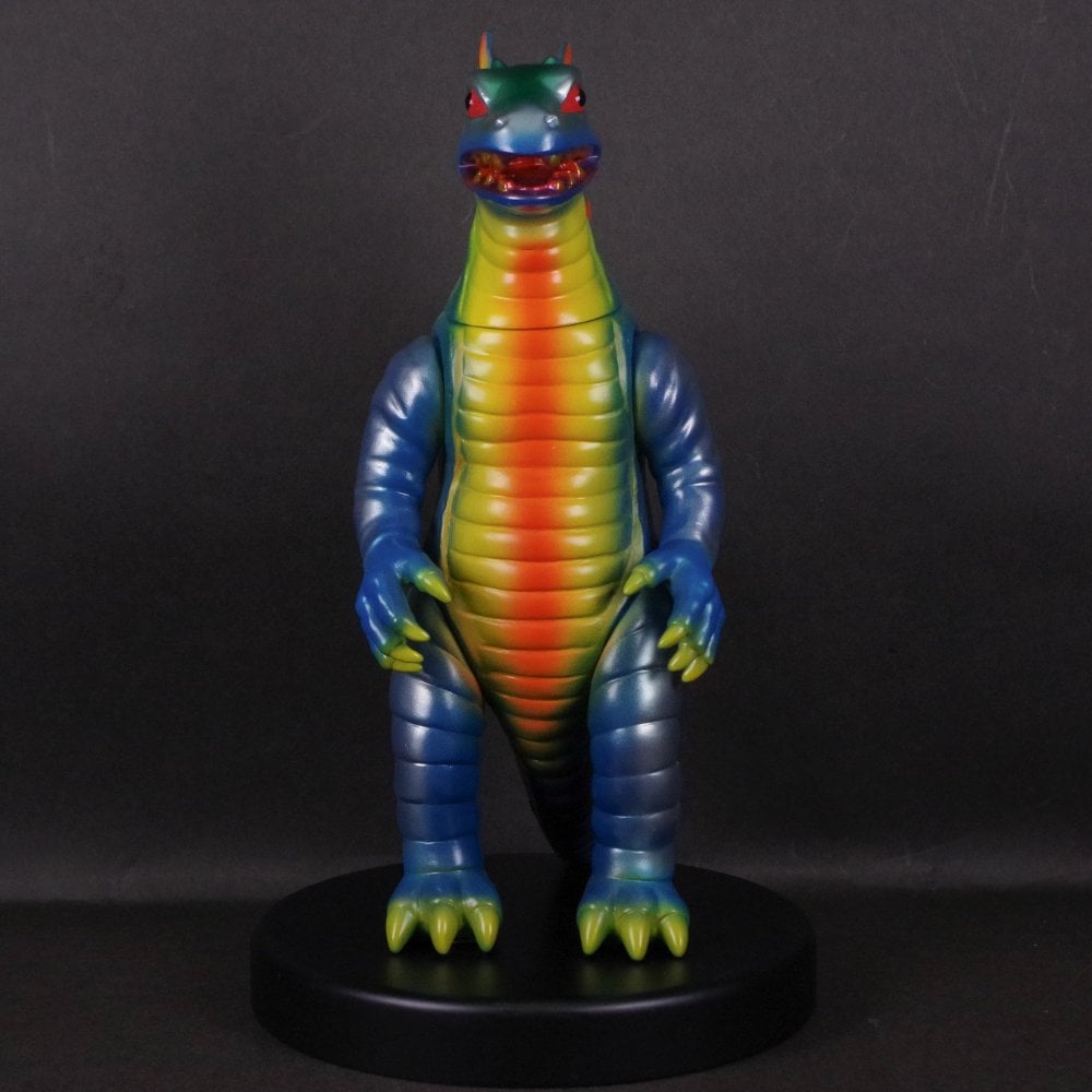 ソフビ/ブルマァク BULLMARK/流星人間ゾーン/バルガラス/ブルー｜墓場