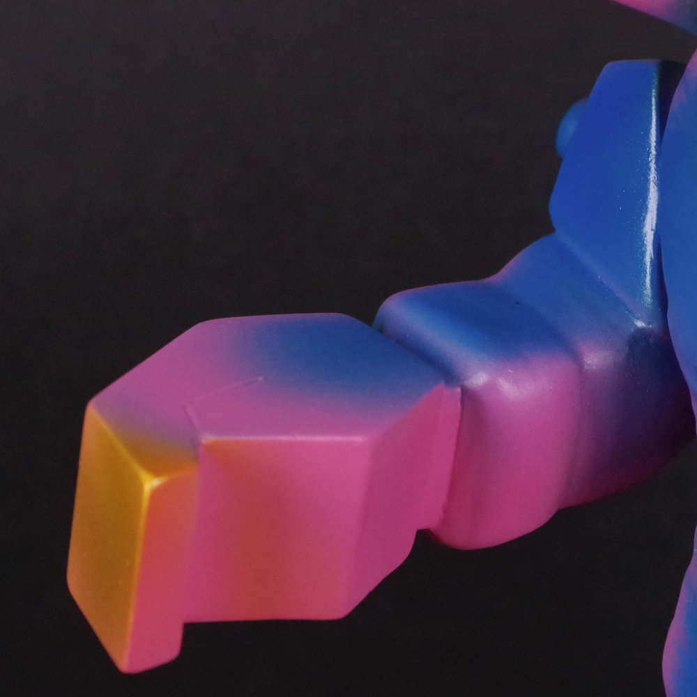 ソフビ/ブルマァク BULLMARK/流星人間ゾーン/ザンドラ/ピンク｜墓場の