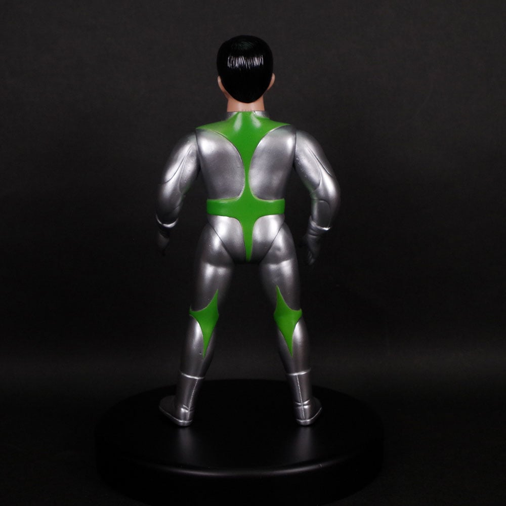 ソフビ】【ブルマァク】20マスク取れミラーマン（シルバー）/BULLMARK