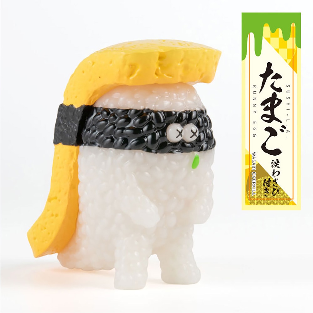 ソフビ/千値練/寿司怪獣 スシエルエー リアル寿司サイズ フィギュア