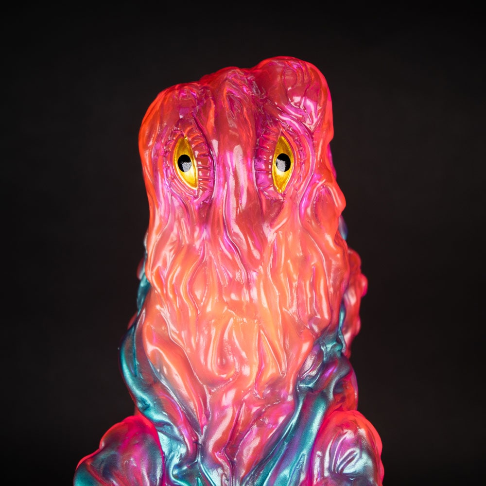 ソフビ】【ブルマァク】ヘドラ（クリアレッド）/BULLMARK ブルマアク