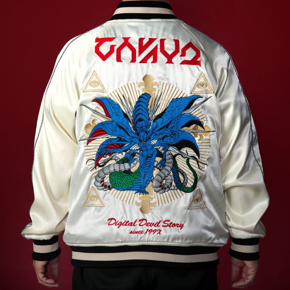 真・女神転生/LAW＆CHAOS リバーシブルスカジャン(真・女神転生II 神霊