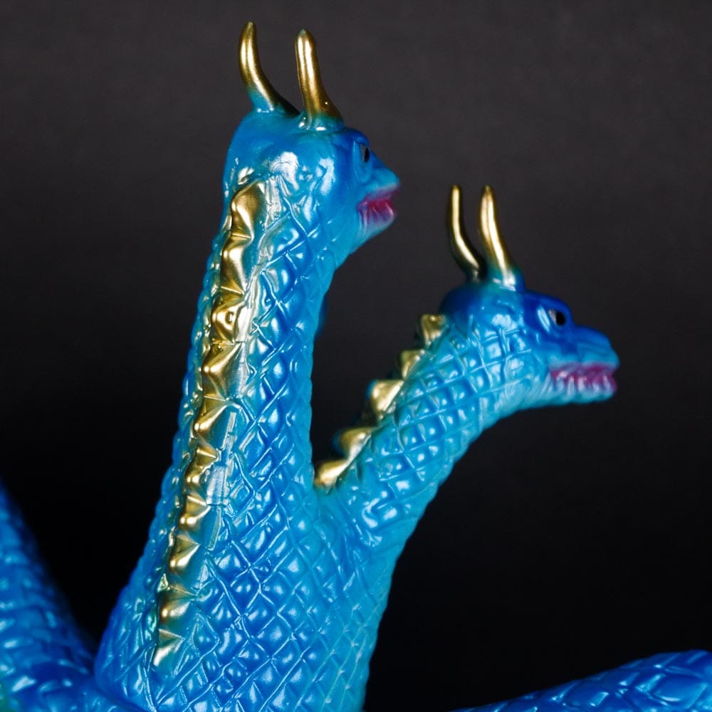 ソフビ/ブルマァク BULLMARK/ゴジラシリーズ/キングギドラ/ブルー