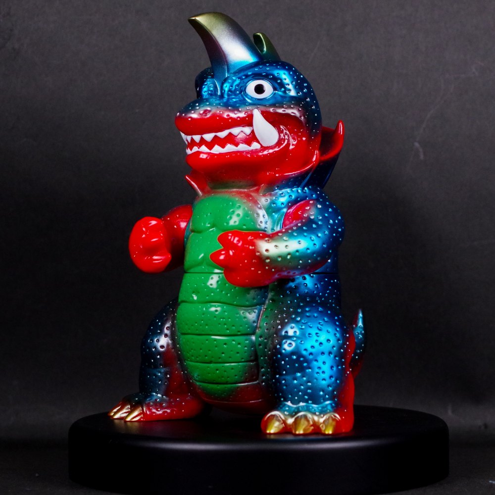 ソフビ/Planet-X プラネットエックス/Retro Kaijuセット/レッド｜墓場