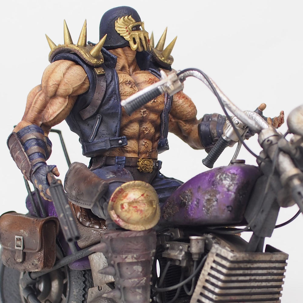 ソフビ/CCP/北斗の拳/北斗究極造形第二弾 ジャギ＆バイクセット(激闘版