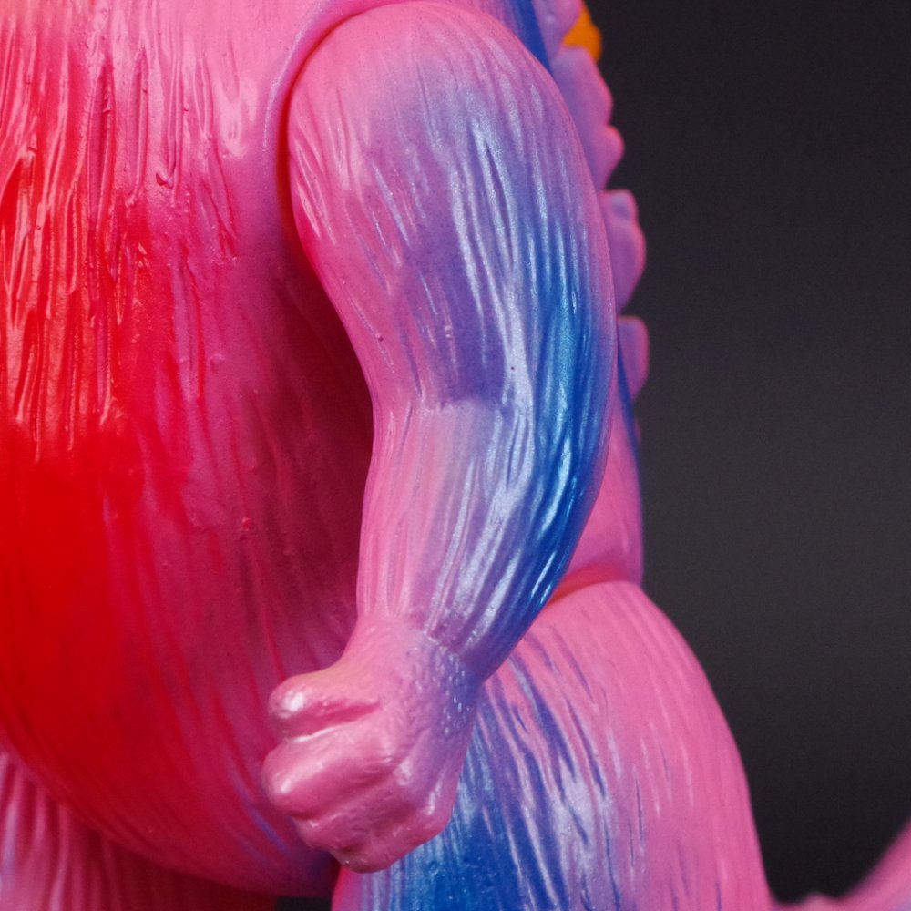 ソフビ/ブルマァク BULLMARK/ゴジラ プラモ版/ピンク｜墓場の画廊