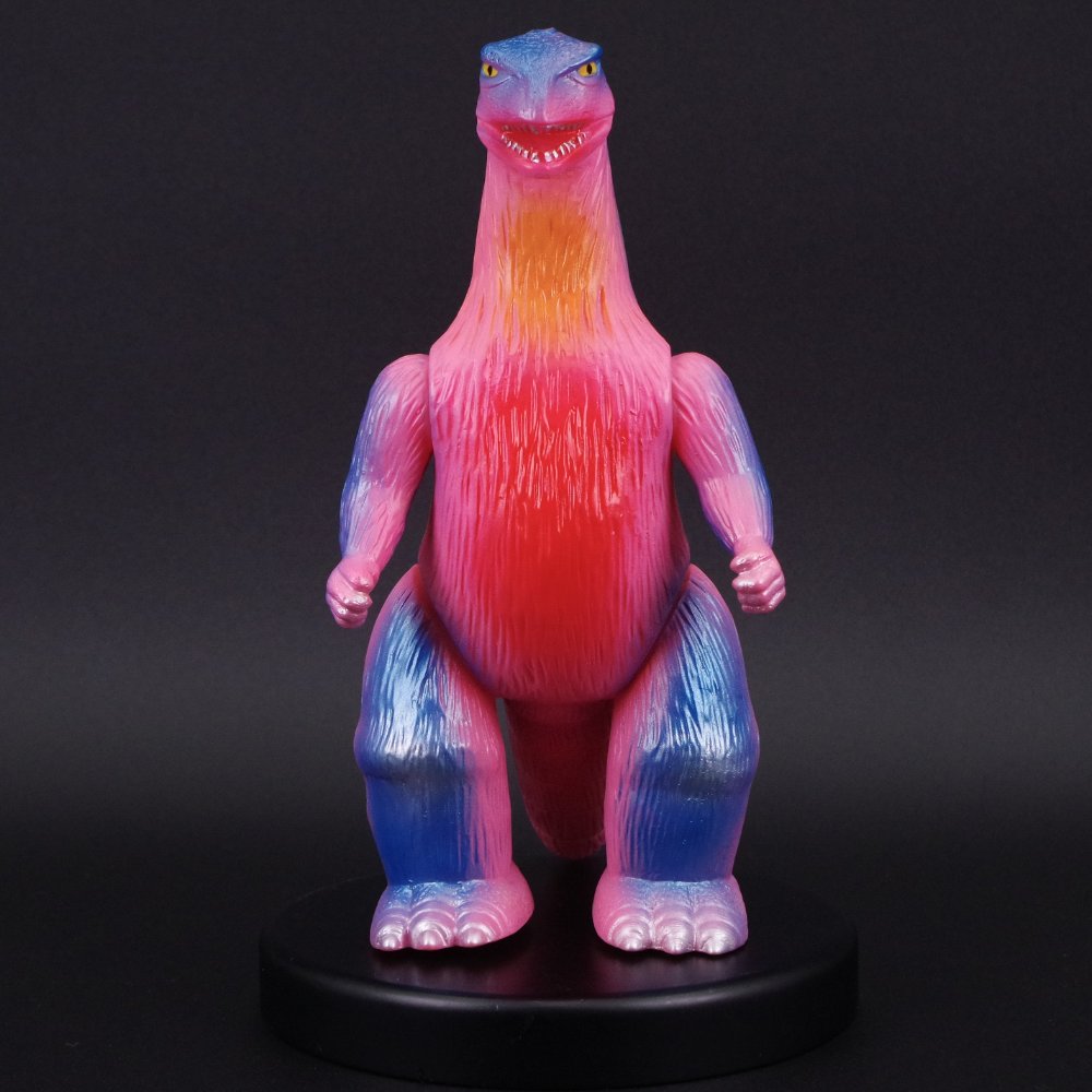 ソフビ/ブルマァク BULLMARK/ゴジラ プラモ版/ピンク｜墓場の画廊