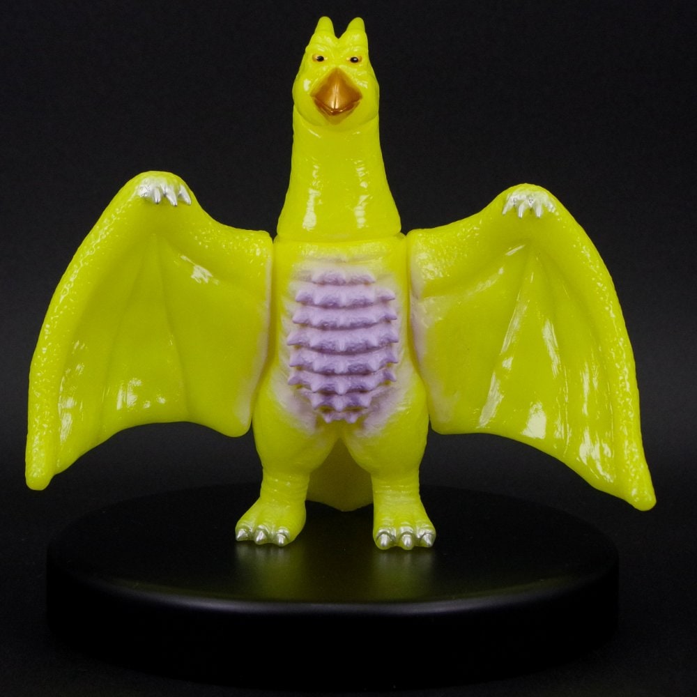 ソフビ/サンガッツ本舗/怪獣総進撃シリーズA/蛍光カラー｜墓場の画廊