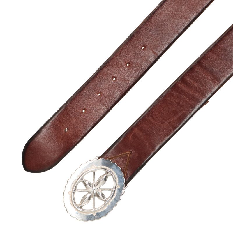 SALE】4cm可動式風車バックルベルト 【取扱：原宿シルバー店