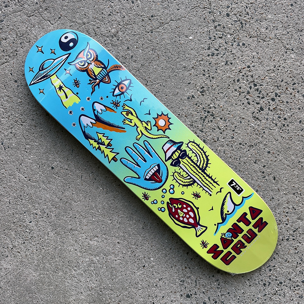 SANTA CRUZ DECK サンタクルーズ デッキ 7.75 SANTA CRUZ（サンタクルーズ） スケボー デッキ 7.75 FEELBASE HAND