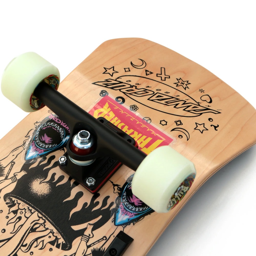 SANTA CRUZ スケートボード クルーザー　袋付き SANTA CRUZ COMPLETE CLASSIC DOT スケボー コンプリート サンタ