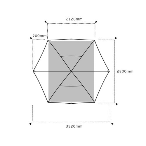 バックカントリー BackCountry ジャナドゥ Xanadu 4P Expedition Solid