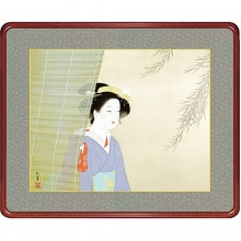 上村松園『序の舞』額 : アートの友社 上村松園『序の舞』額 112027