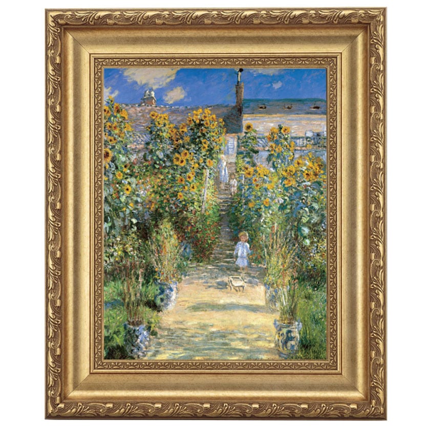 モネ 「春」 4号 立体複製名画 【5％ポイント還元中】 : アートの友社