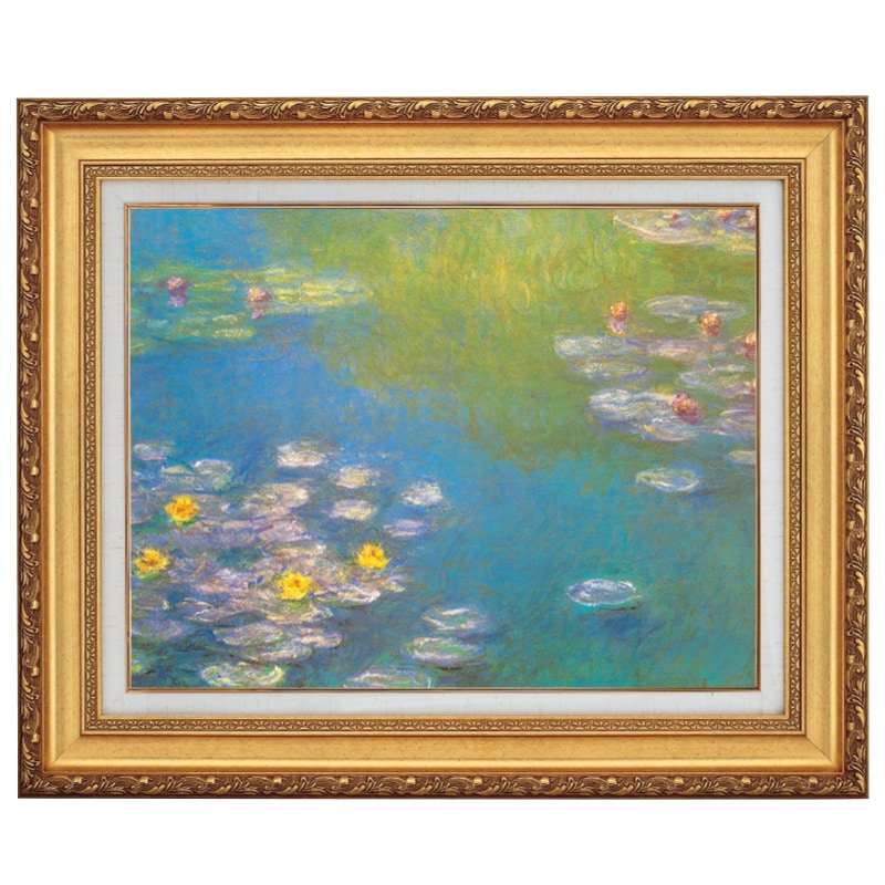 モネ 「睡蓮」 10号 西洋絵画 立体複製名画 【5％ポイント還元中