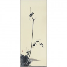 宮本武蔵 『布袋観闘鶏図』複製 額【ポイント5％還元中】 : アートの