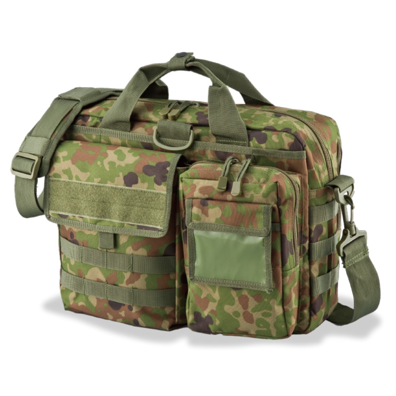 自衛隊仕様 迷彩柄 ブリーフケース ショルダーバッグ 2WAY PX