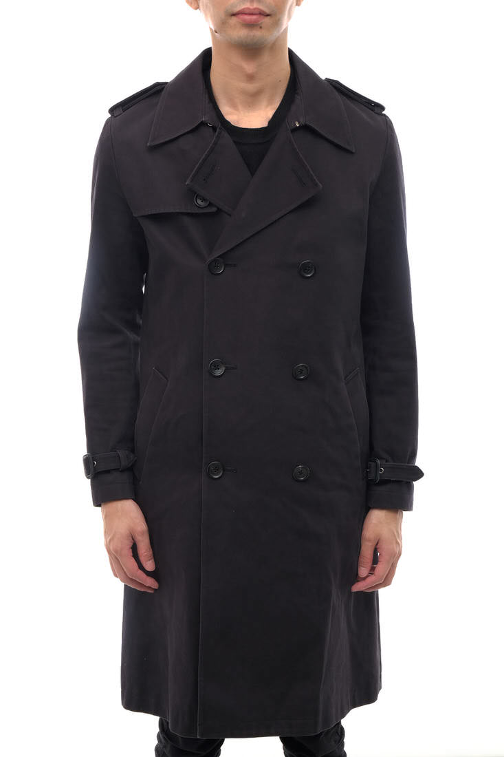 LITHIUM HOMME LH20-0401 DETACHABLE LINER LONG TRENCH COAT