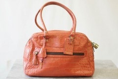 J＆M DAVIDSON VIVI / J＆Mデヴィッドソン 牛革 カウレザー クロコ型