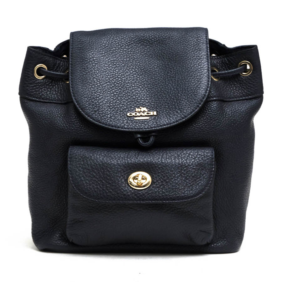 COACH F37621 Mini Billie Backpack In Pebble Leather ビリー ミニ