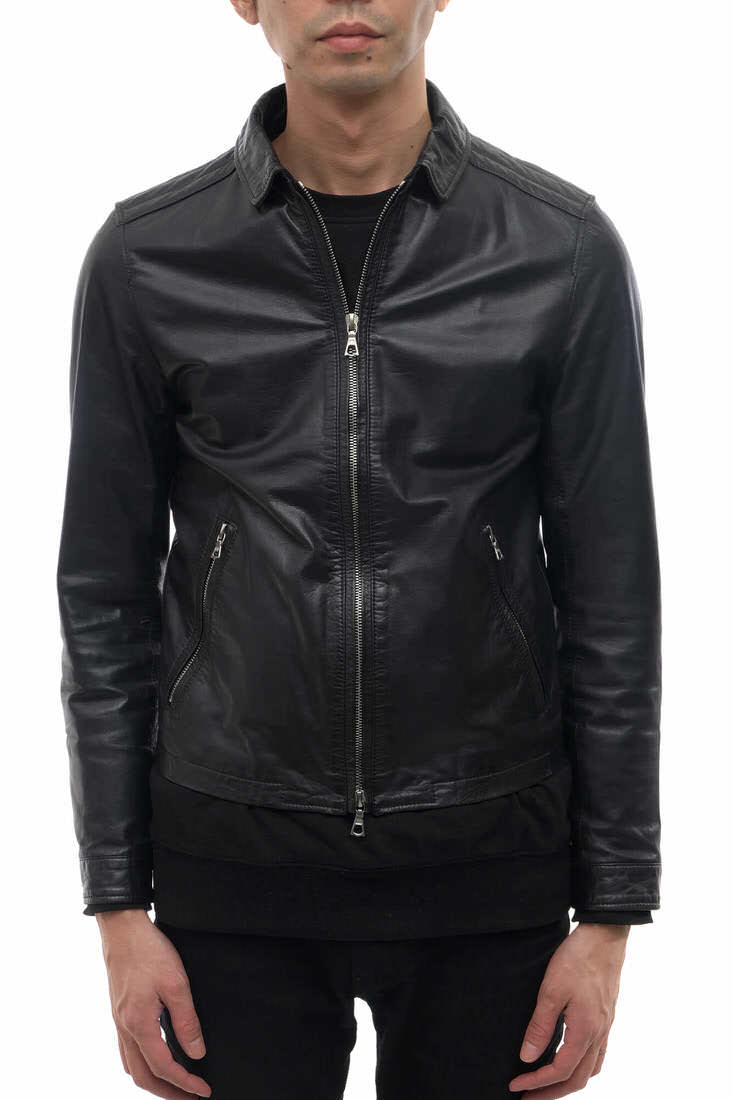 LOUNGE LIZARD CLA 6112 0110 / ラウンジリザード ririダブルジップ