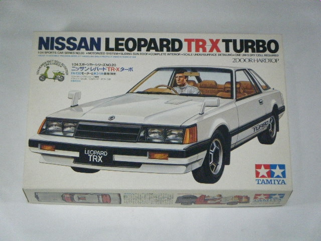 レパードTR-Xターボ （タミヤ） No20/タクト入り.モーターライズ