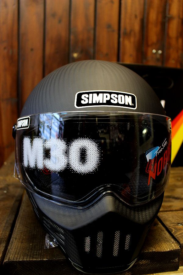 ☆シールドサービス☆シンプソン（SIMPSON）ヘルメット M30 復刻版