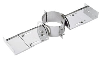 角煙道用ステンレス固定金具 φ200mm用 | 煙突屋根出し用部材,φ200用