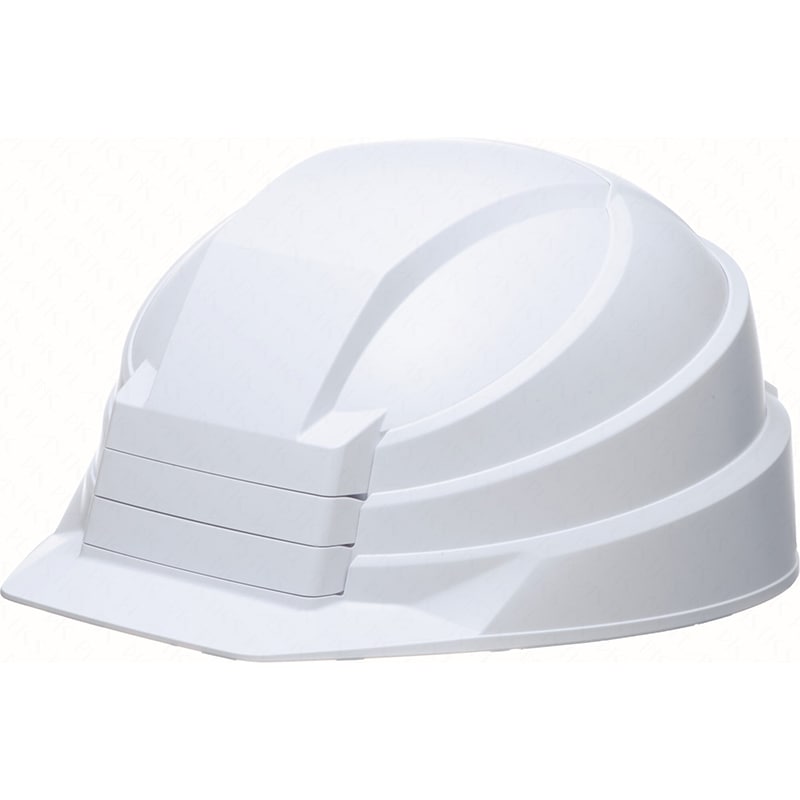 DICプラスチック 折りたたみヘルメット IZANO2 ホワイト 防災用 現場用