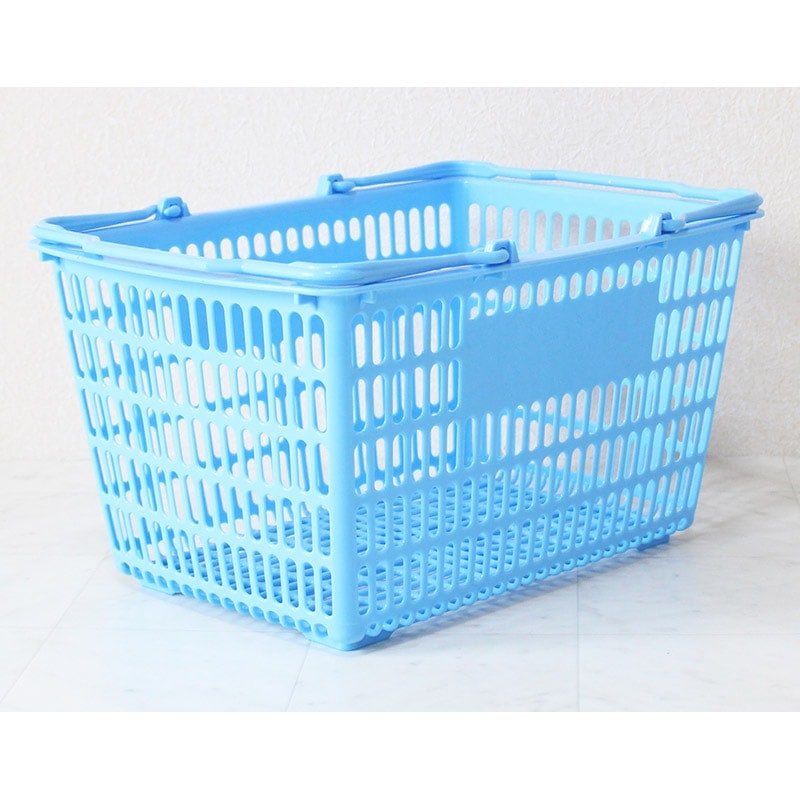 大和産業 ショッピングバスケット SL-7 コンビニサイズ 10個 ブルー