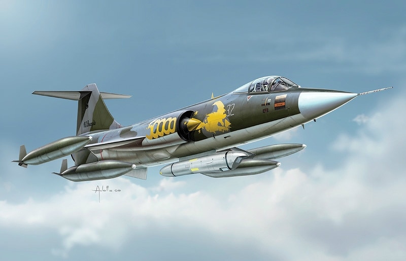 1296 F-104G スターファイター | イタレリ ITALERI | 飛行機,大戦後の
