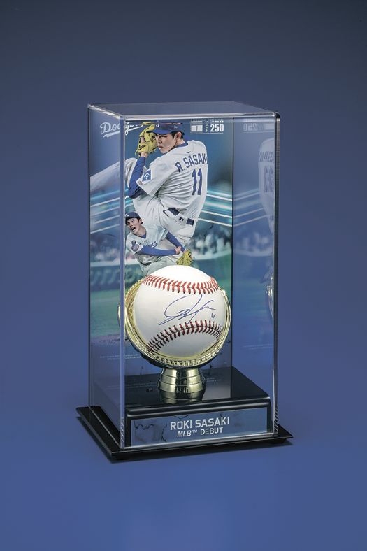 ☆世界250個限定☆佐々木朗希 2025MLBデビュー記念 直筆サイン