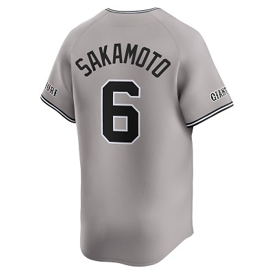 ナイキ レプリカユニホーム (ビジター) グレー #6 坂本勇人