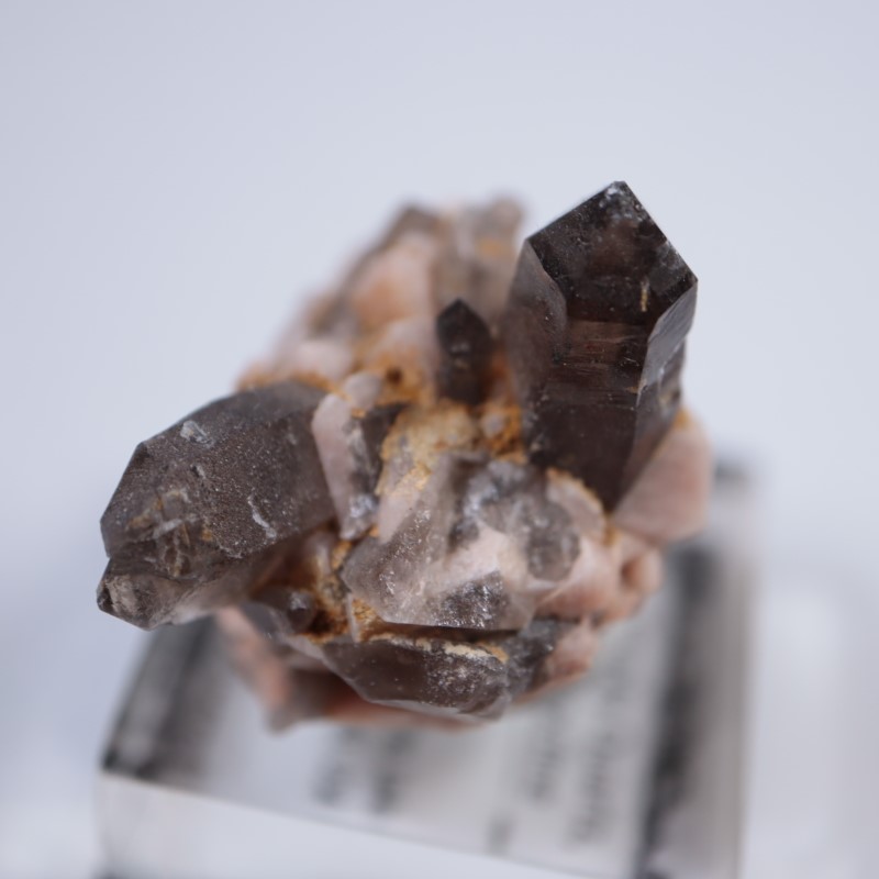 コロラド州 煙水晶、長石 | 鉱物標本,サ行,スモーキークォーツ/煙水晶