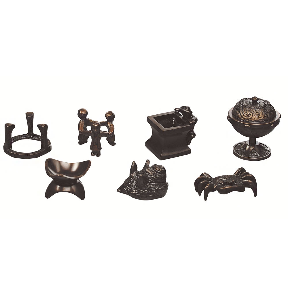 茶道具 蓋置】 唐銅七種蓋置 哲匠作 | 蓋置（ふたおき） - CHATOWA 茶