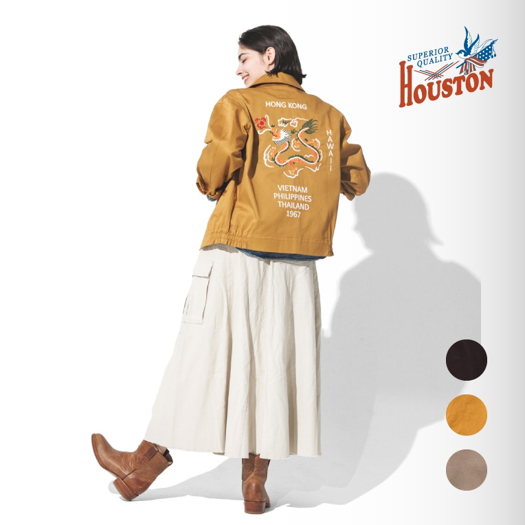 HOUSTON woman / ヒューストン ウーマン 23HL073 VIETNAM JACKET