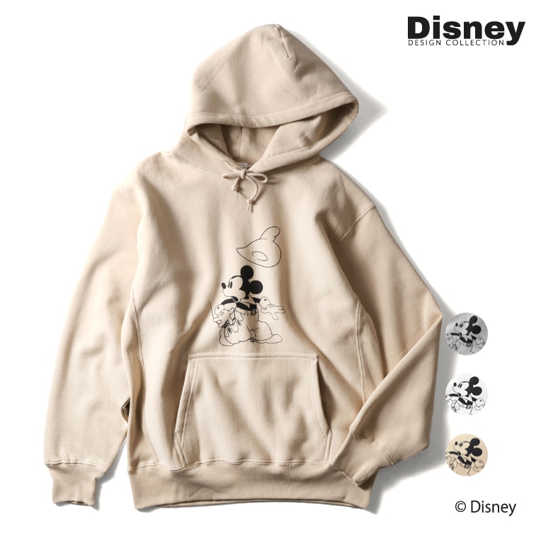 HOUSTON / ヒューストン 22366 【HOUSTON】 MICKEY MOUSE P/O PARKA