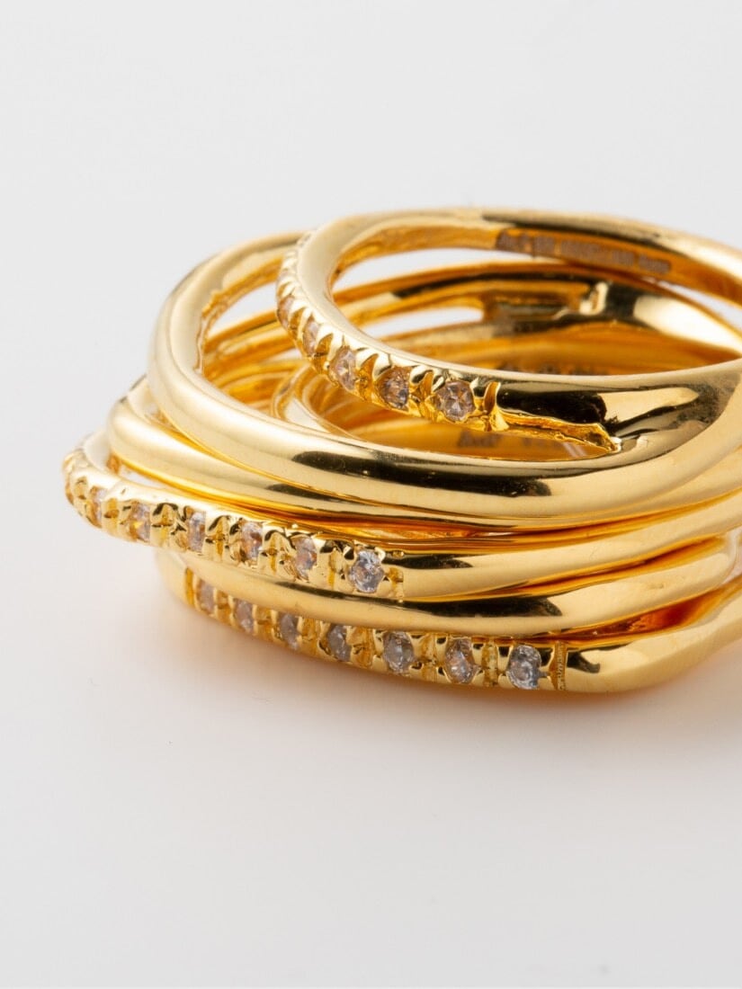 CLASSIC COLLECTION Eva 5連リング（リング）｜H.P.FRANCE公式サイト