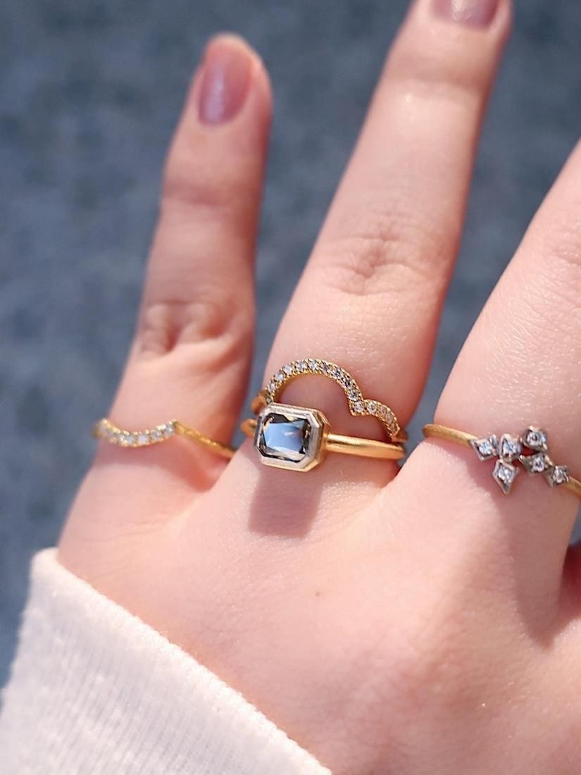 小波ダイヤモンド リング（リング）｜H.P.FRANCE公式サイト