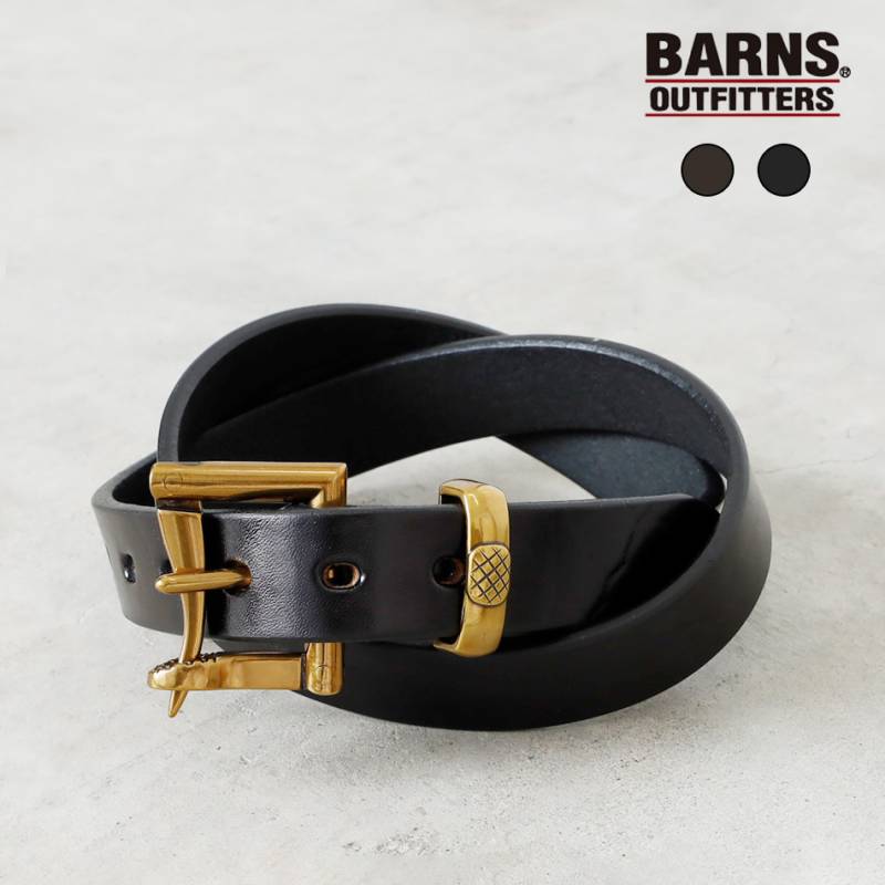 BARNS OUTFITTERS】FIREMAN TOCHIGI LEATHER BELT｜アメカジ