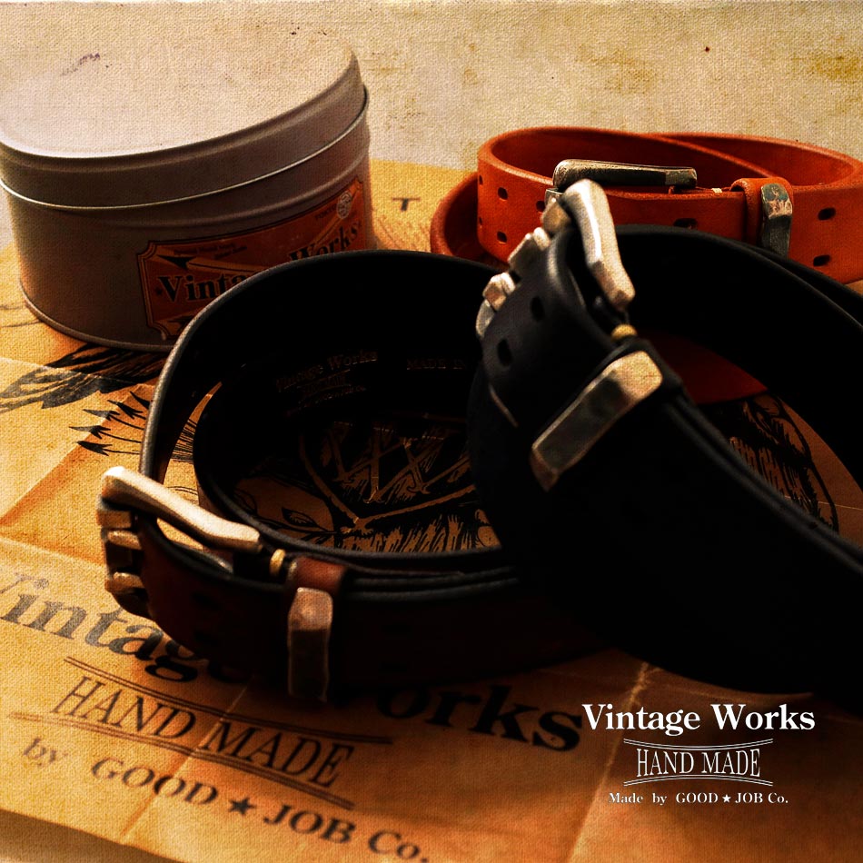 Vintage Works】HAND MADE LEATHER BELT｜アメカジファッション通販