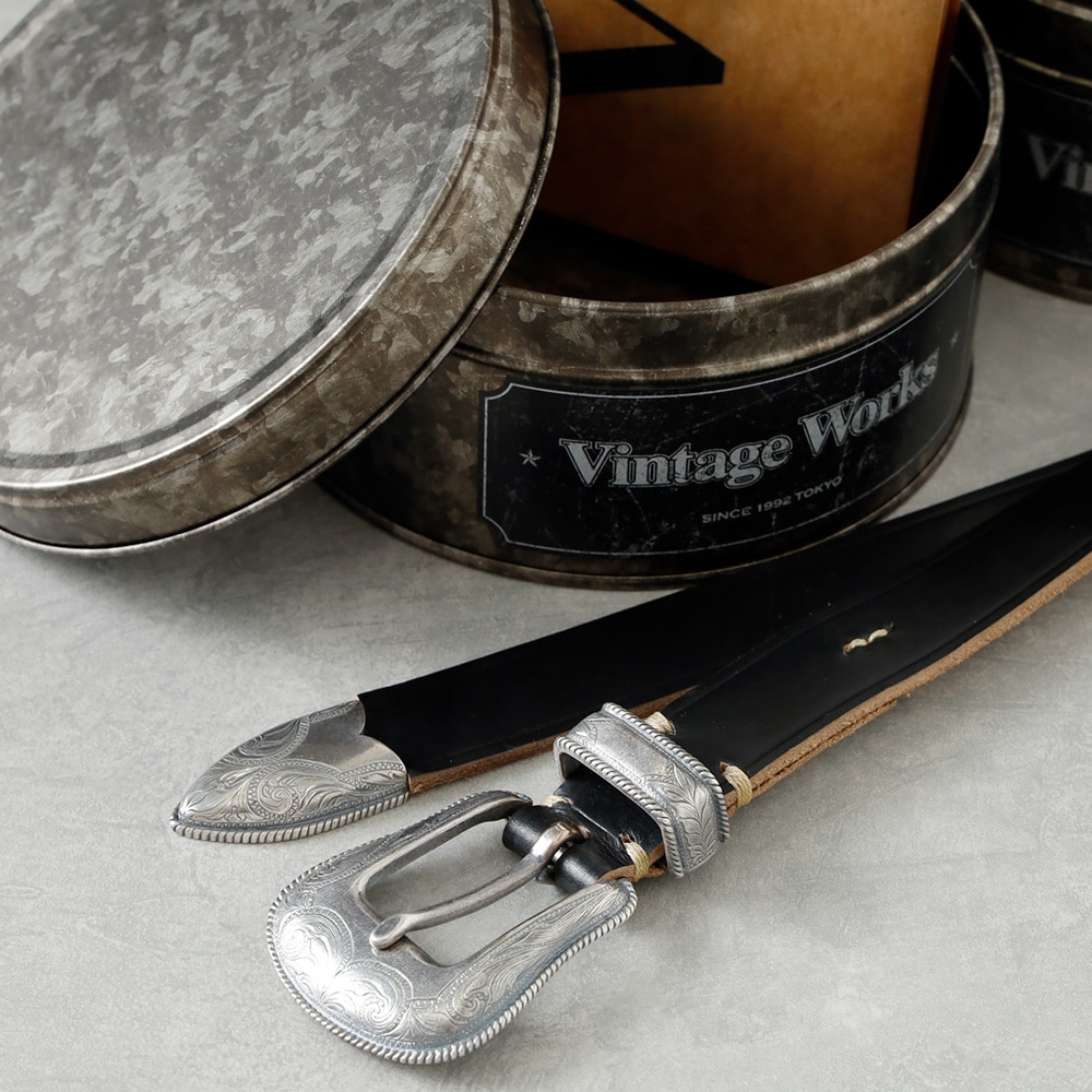 Vintage Works】DH5744 25mm CHROMEXCEL WESTERN BELT クロムエクセル